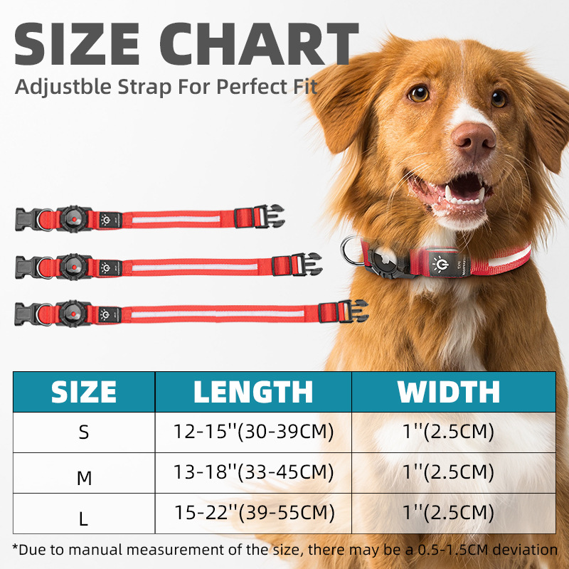 AirTag Hundehalsband